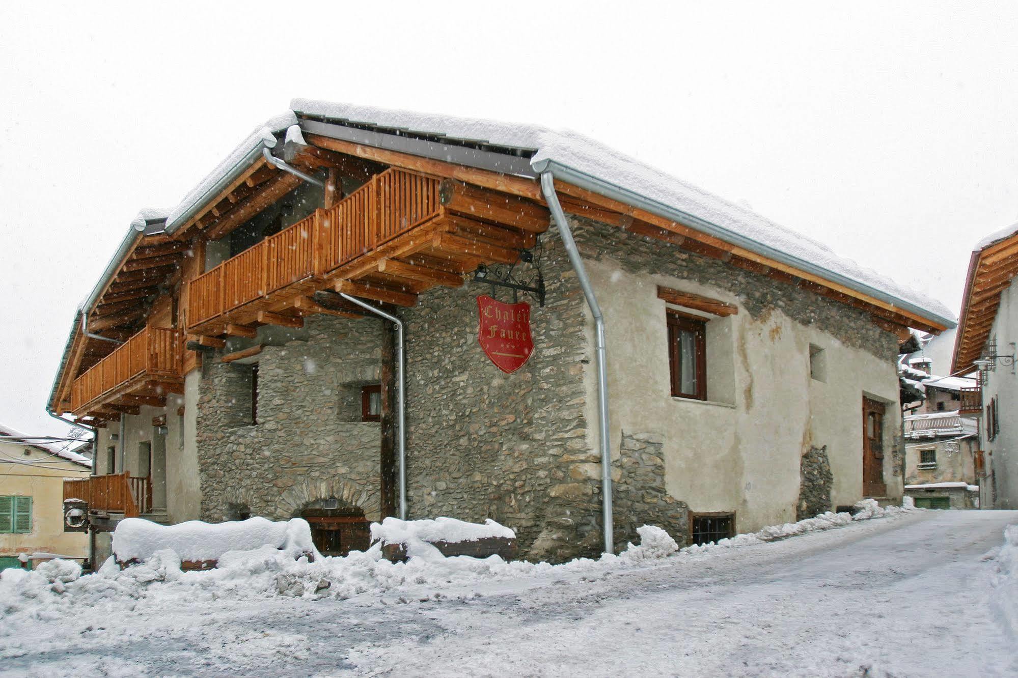 Chalet Faure Oulx Екстериор снимка